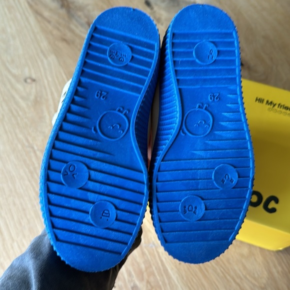 HAPPY NOCNOC Toddler Shoe | Unisex | Canvas Velcro Sneaker - Picture 4 of 10